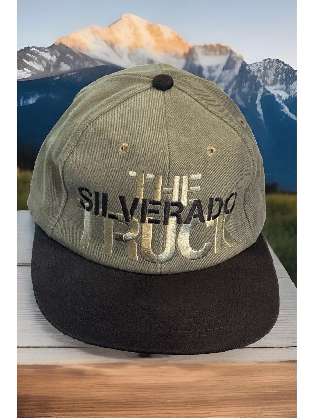 The Silverado Truck Chevy Chevrolet Vintage K-Products Snapback Baseball Cap